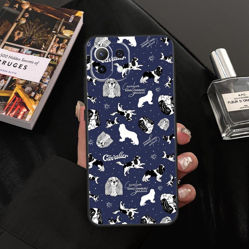 Cavalier King Charles Spaniel Dog Case For Xiaomi 15 14 13 Ultra 11T 12T 13T 14T Pro POCO X7 Pro X3 X5 X6 F5 F6 M6 Pro Cover