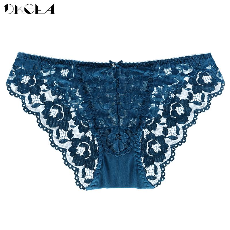 DKGEA Трусы с низкой посадкой, сексуальное нижнее белье, женские трусики, кружевные трусы, прозрачные