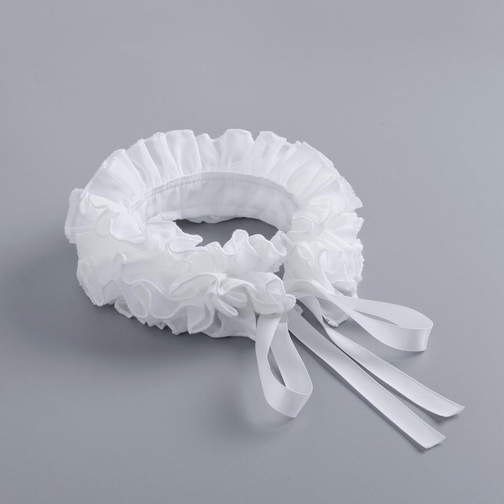 White Necklace Fake Collar for Women's Suit Removable Detachable White Collar Clothes Accessories Shirt Girls Bokwnots Necktie