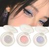 Monochromatic Highlight Sequins Highlighter Eyeshadow Highlighter Eyeshadow Palette Glitter Shi U2Q7