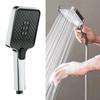 Душевая насадка высокого давления с фильтром и ручной 3 режимами струи Технология Booster Мощный дождь Большая квадратная насадка для душа для ванной комнаты