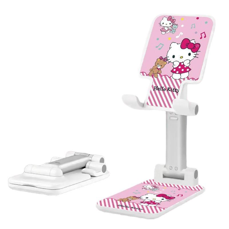 HelloKT Cute Multi-Functional Mobile Phone Holder Stand with Rotating and Adjustable Clip