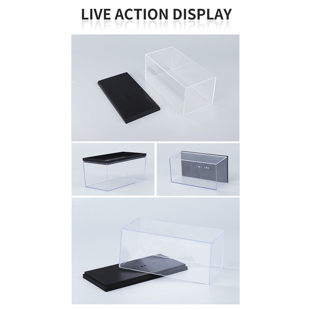 Transparent Display Box 1/64 Diecast Model Car Display Frame Practical Toy Display Model