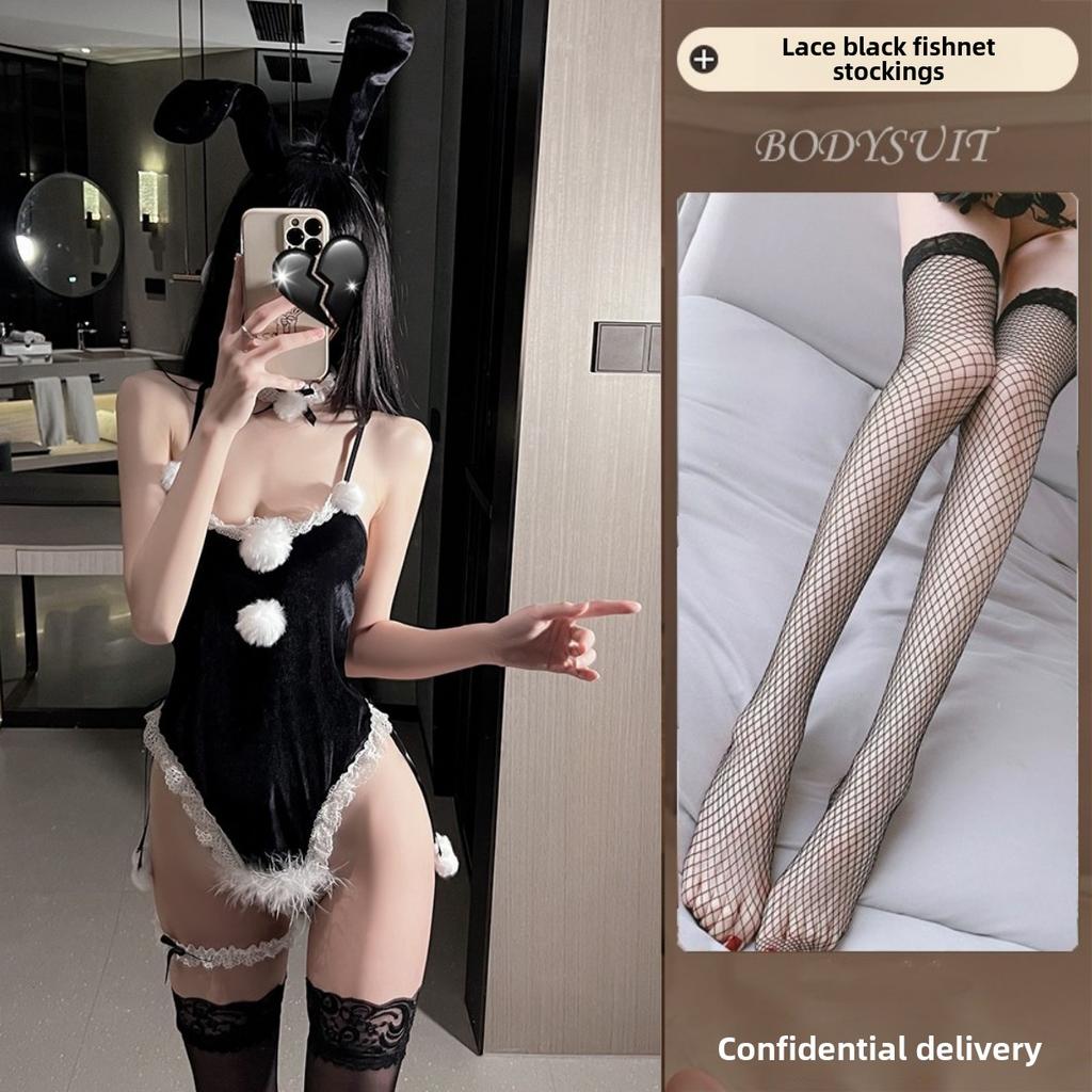 Sexy Christmas Lingerie Seduction Robe Uniform Suit Pajamas Sex Passion Winter Bunny