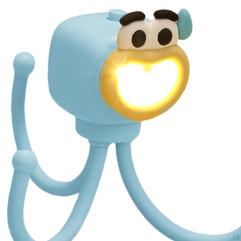 Cute Animal LED Night Light Bedside Lamp Nightlight Nursery Clip On for Bathroom Children