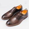Роскошные Новые Дизайнерские Мужские Британские Ретро Кожаные Деловые Броги Туфли Формальные Свадебные Платья Выпускной Вечер Обувь Zapatos Hombre