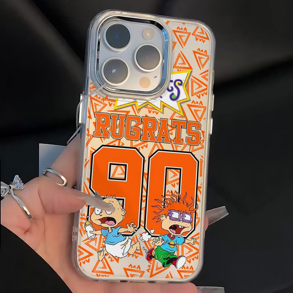 Cartoon R-Rugrats Dinosaur Hot Phone Case for Samsung Galaxy S25 S24 S23 S22 S21 S20 Note20 FE Ultra Edge Plus 4G 5G Soft Cover