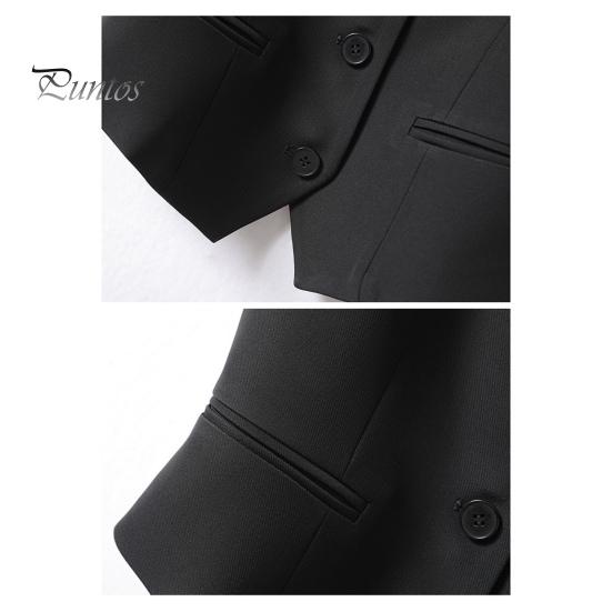 Женский жилет однобортный однотонный без рукавов с V-образным вырезом, облегающий строгий деловой кардиган в стиле ретро для офиса, свадьбы, банкета, жилет