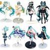 4.33-7.87 Inch Hatsune Miku Anime Action Figures Noodles Stopper Model Figure Toys Collectible Gift For Toys Hobbies Children