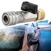 1/4 Inch High Pressure Washer Ball Valve Water Flow Control Hose Switch  Automotive Use