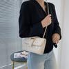 Trendy Korean Small Womens Bag 2021 New Urban Simple Pu Diamond Quilted Chain Bag