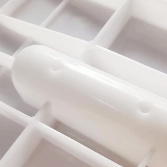 45647 Зубья Грабли для листьев Закаленные грабли Головка для сбора мусора Пластиковый садовый инструмент Легкий вес