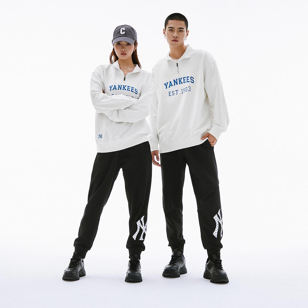 Новые толстовки MLB Varsity New York Yankees Унисекс Белые 3AMTV0341-50CRS