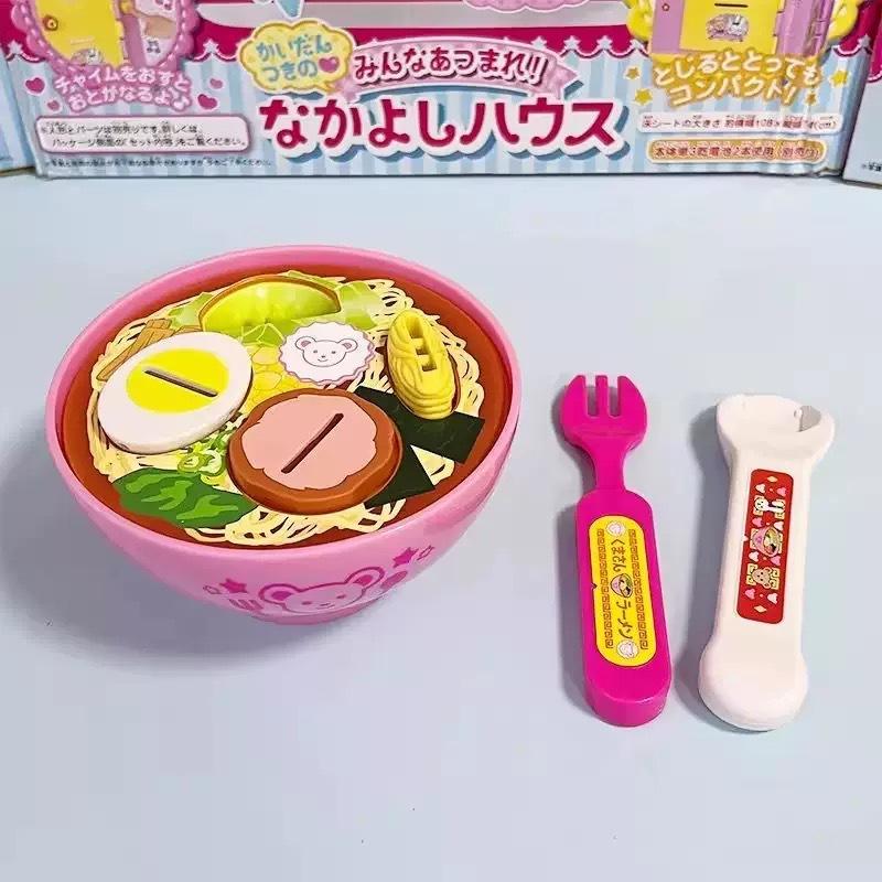 Игровая кухня Игрушка Кормление Раменом Симуляция Еды Забавная Лапша Детский Подарок Кормушка Детская Игра в Притворство Кухонные Принадлежности
