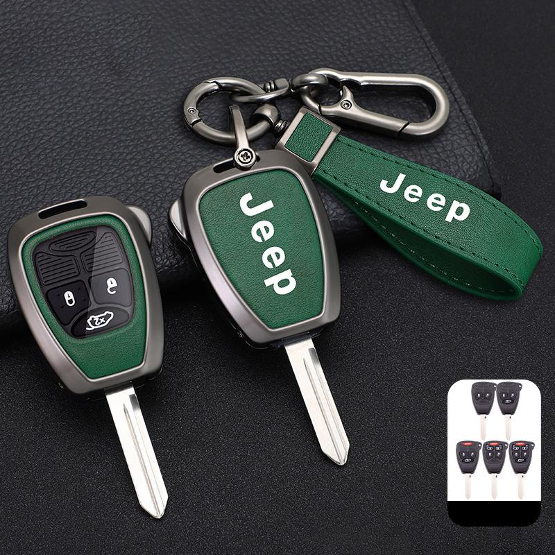 Car Remote Key Case Cover Shell For Jeep Wrangler Compass Patriot Liberty Chrysler 300 PT Dodge JCUV Caliber Nitro Accessories AMN1