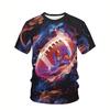 Модная футболка с 3D-принтом для мужчин, летняя, весенняя, с короткими рукавами, детская футболка с графическим принтом, крутые спортивные футболки