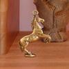 Horse Hanging Ornament Pendant Small Animal Collection Gift Accessories Decorative Brass