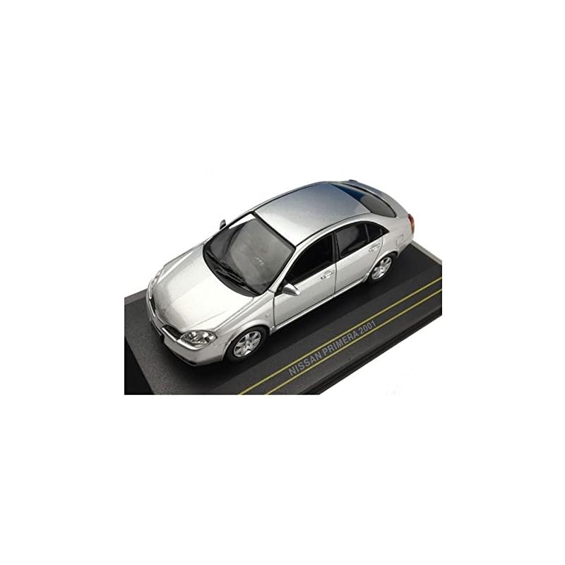 ПЕРВЫЙ:43 1/43 Nissan Primera 2001 Серебристый Готовое изделие