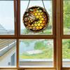 Round Acrylic Bee Honey Pattern Hanging Decoration Suitable for Window Doorway Wall Car Gift Pendant
