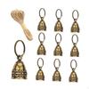 10x Vintage Hanging Bells Wind Chime Decorative Creative Gift Home Decoration Door Hanger