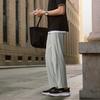 Skechers SS26 Однотонные Быстросохнущие Дышащие Вязаные Спортивные Штаны Мужские брюки P226M047-04H0
