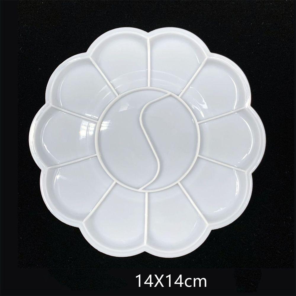 Gift Painting Supplies Alternatives Paint Art Paint Tray Plastic Palette Round Palette Watercolor