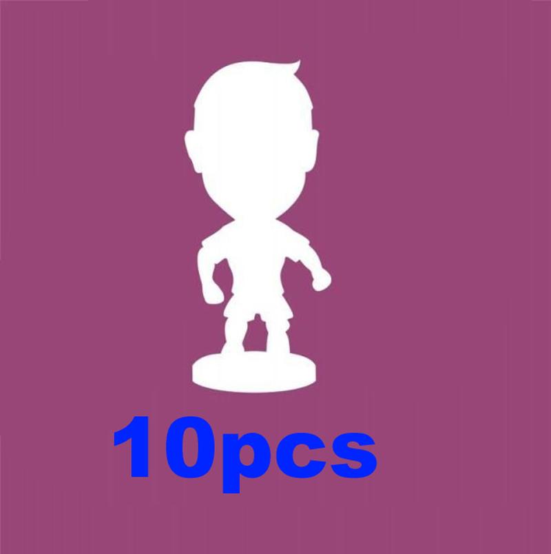 10Pcs 35Pcs 50Pcs 80Pcs/Lot Soccerwe 6.5Cm Height Dolls Toy 2.5Inch Figurine (Mixed Order)