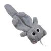 Large Capacity Gray Cat Pencil Bag Thicken Kitten Stationery Bag Cute Kitten Pencil Case  Kids Gift