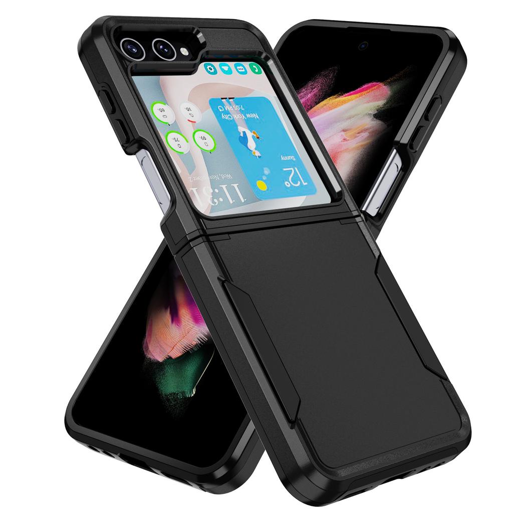 Двухцветный чехол для складного телефона Samsung ZFold1 Galaxy Z Flip1 Trailblazer противоударный
