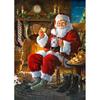 DIY 5d алмазная живопись полный круглый Санта-Клаус Рождественский подарок Алмазная вышивка мозаика вышивка крестиком настенное искусство домашний декор