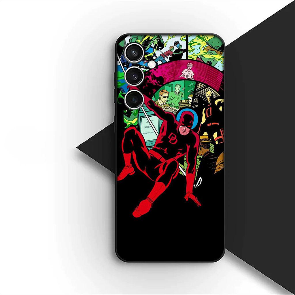 Чехол для телефона для Xiaomi Redmi Note 14 13 Pro Plus ProPlus 14C A4 13C Pro+ 5G Корпус Мягкий чехол Обои Сорвиголова Marvel Постер