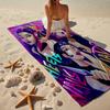 KPOP Hunter Fashion Beach Towel: Ideal for Summer Adventures Soft, absorbent and quick drying suitable for swimming and bathing