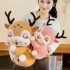 Плюшевая игрушка Олень Мультяшная игрушка Мягкая игрушка Кукла Наполнитель из ПП хлопка Праздничные подарки Ребенок