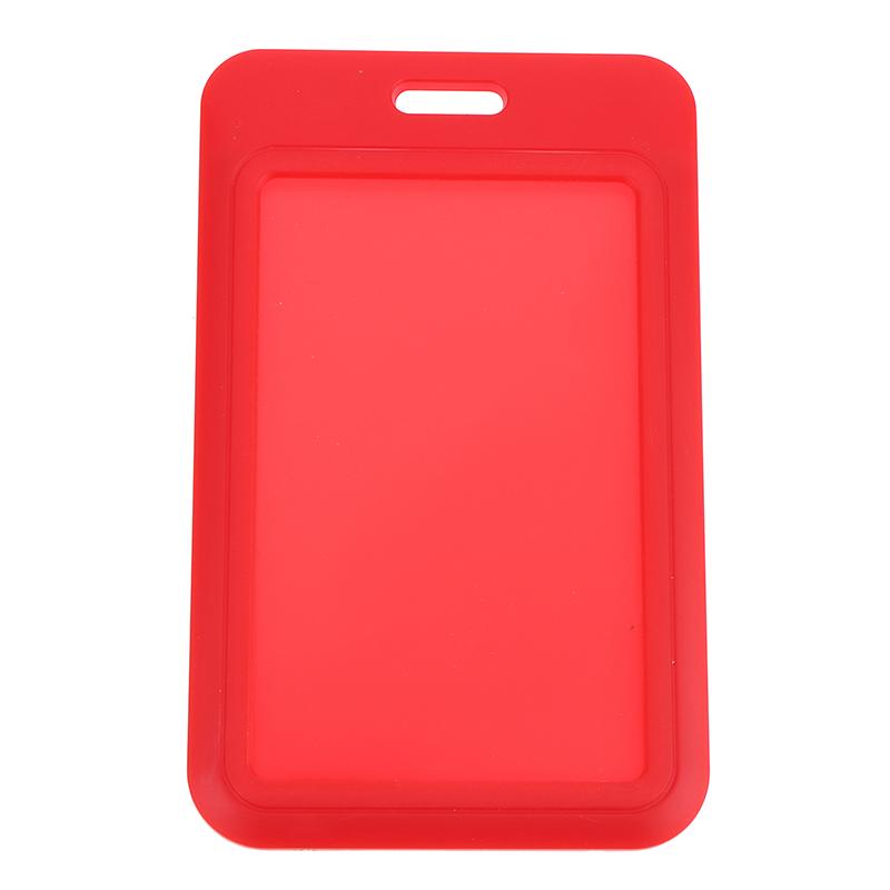 1 шт. Двусторонняя обложка для кредитной карты, жесткие пластиковые держатели для бейджей с прорезью для бейджа для персонала мероприятия, держатель для удостоверения личности, ремешок для пропуска