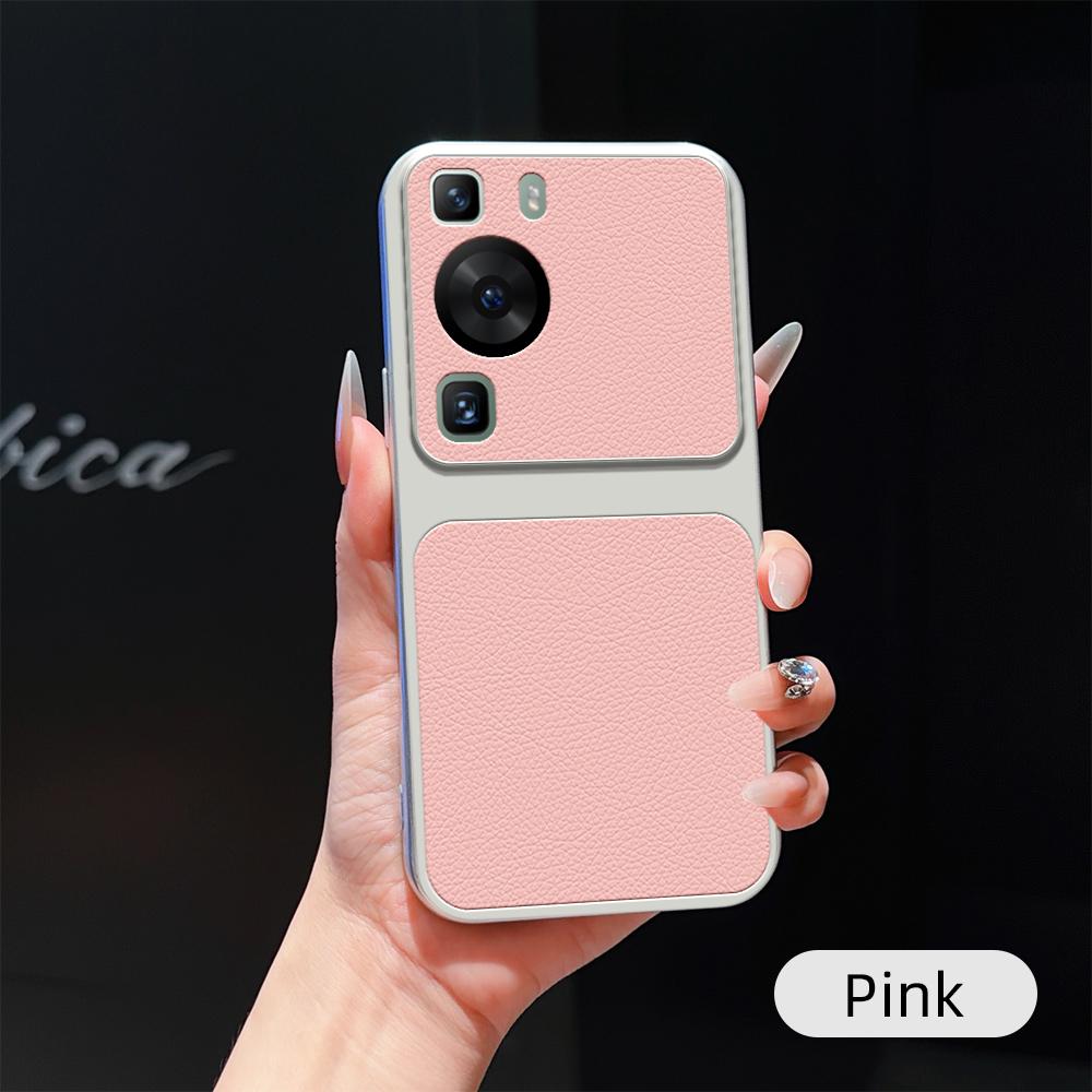 Чехол для Huawei P60 Pro Чехол для Huawei P60 P50 P40 Кожаный чехол Роскошный чехол для телефона с защитой камеры Защитная матовая кожаная задняя крышка