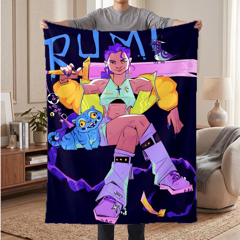 rumi Soft Warm Flannel Blankets Comfortable Blanket for Home Decoration Gifting