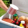 Multi-Layer Burger Patty Maker With Storage Container Non-Stick Beef Press Mold BBQ Camping Freezable Hamburger Patty Box-New 4