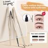 Waterproof Eyebrow Pencil Non-staining Long-lasting Eyebrow Powder Extremely Fine Double-headed Eyebrow Pencil