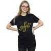 Disney Womens/Ladies Aladdin Movie Jafar Snake Logo Cotton Boyfriend T-Shirt