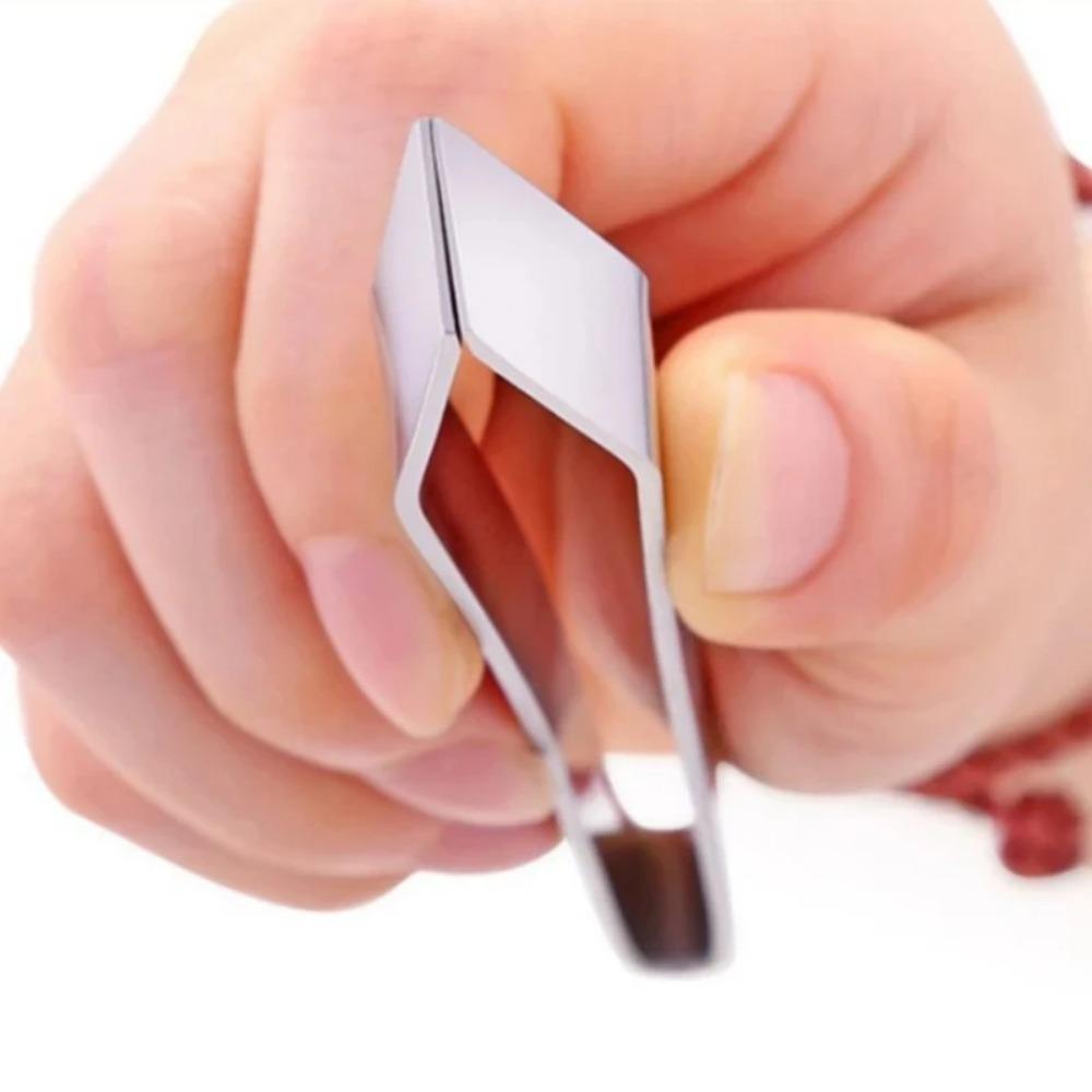 1Pcs Stainless Steel Fish Bone Tweezers Pincer Clip Puller Remover Tongs Fish Bone Plucking Clamp Kitchen Gadgets Tools