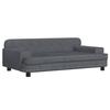 VidaXL Children's Sofa Dark Grey 90x53x30 Cm Velvet 3196281