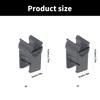 4Pcs Garden Trolley Cart Buckle for Garden Transportation Picnics Outdoor Travel Camping Wagon Card Buckle Spare Part