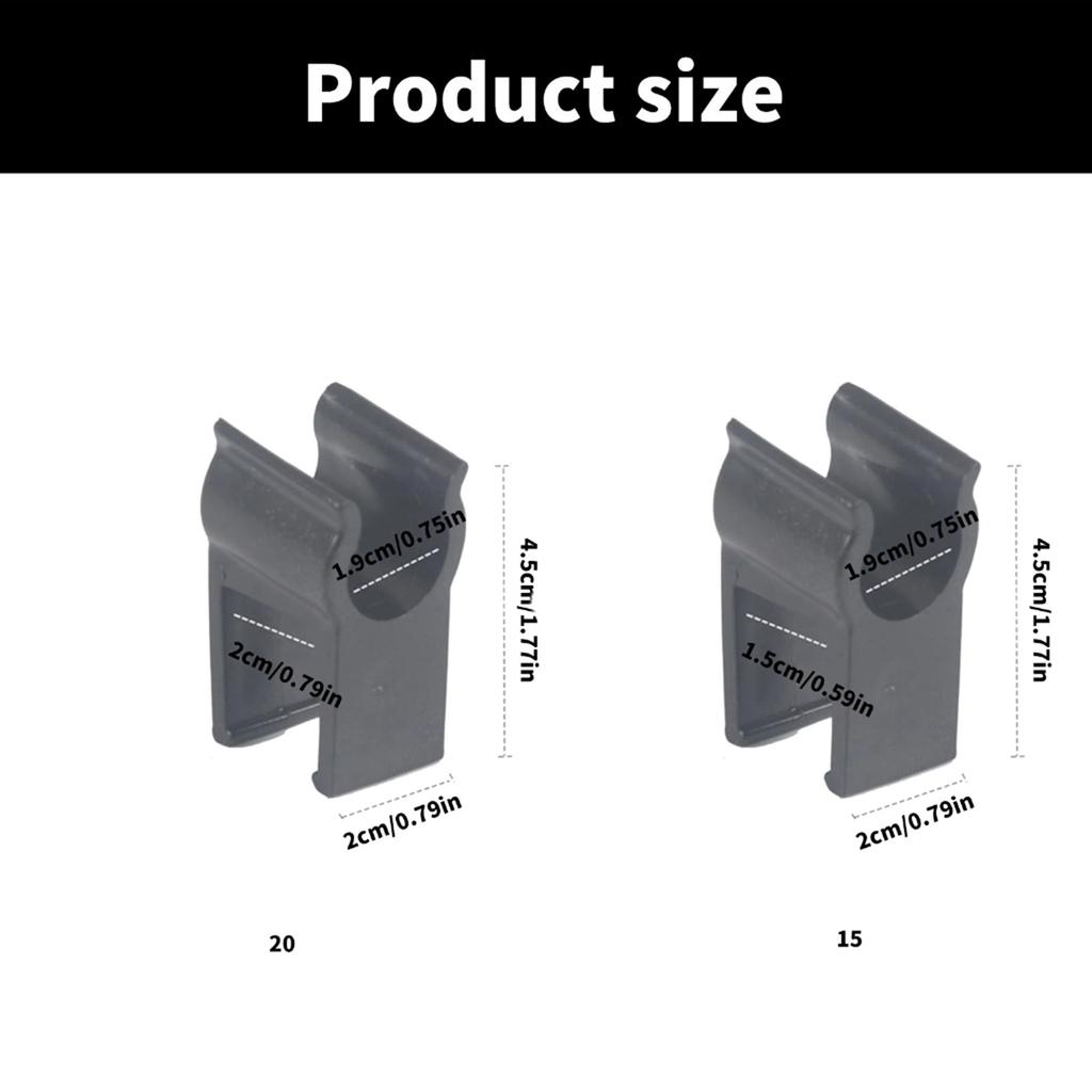 4Pcs Garden Trolley Cart Buckle for Garden Transportation Picnics Outdoor Travel Camping Wagon Card Buckle Spare Part