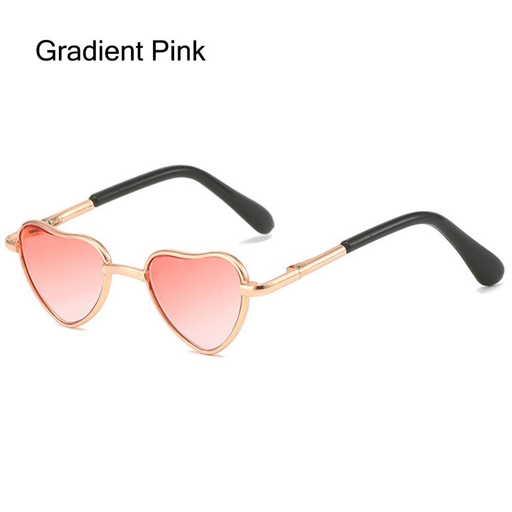 Костюм для косплея Кошка Собака Солнцезащитные очки Очки для косплея в форме сердца Хиппи Очки для питомцев