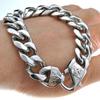 Цвет серебра браслета нержавеющей стали цепи каменщика масонского масонства для людей и женщин