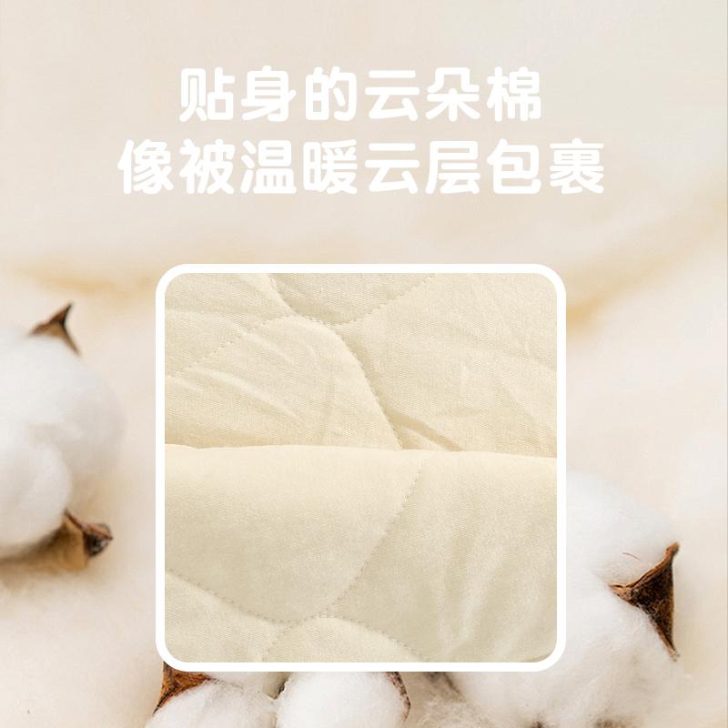 Baby Vest Autumn and Winter Baby Pure Cotton Clip Cotton Camisole Boys and Girls Thick Warm Top Children's Coat