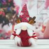 Бесплатная доставка 1~10 шт. Рождественская кукла гном эльф 30 см светодиодная подсветка рождественские украшения для дома подарок на Новый год 2025 для детей