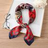 70 * 70cm New Silk Small Square Scarf For Women'S Neck Protection Professional Scarf Versatile Hair Tie Headscarf Scarf