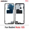 Протестировано для Xiaomi Redmi Note 10S 10 4G 5G Корпус Средняя Рамка Чехол Средняя Рамка Рамка Боковой Панели Запасные Части С Боковой Клавишей