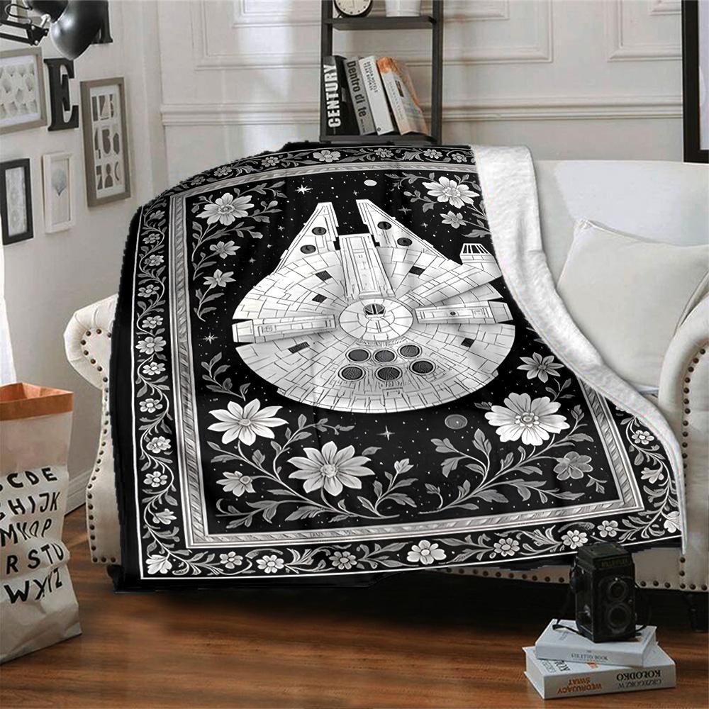 Star Wars Blanket Durable Comfort Perfect for Picnics Couch Chair Four Seasons Universal Modern Suitable for Gifting Relatives and Friends